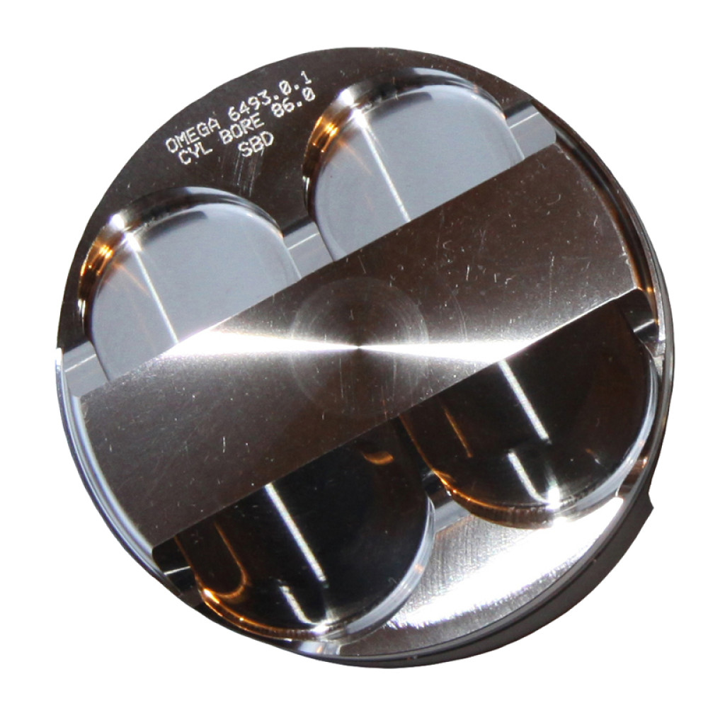 2.0L XE SBD/Omega 87.00mm slipper piston set includes rings, pins and circlips.